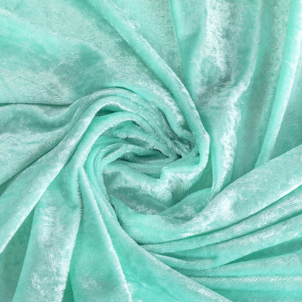 Velvet Table Runner - Light Turquoise