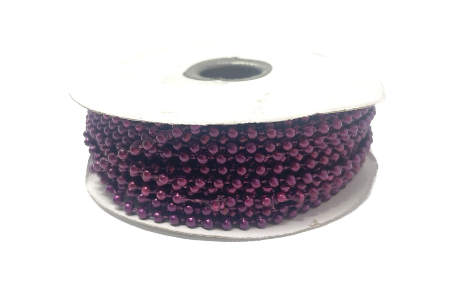 Burgundy 3mm Round Beads (24 Yds)