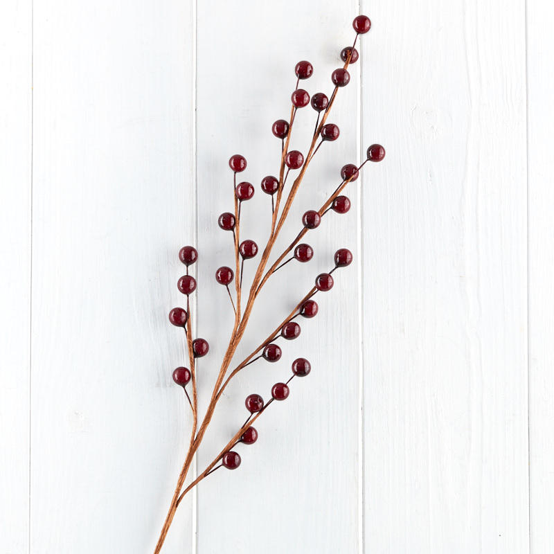 Burgundy Berry Sprays (Package of 12 pieces)