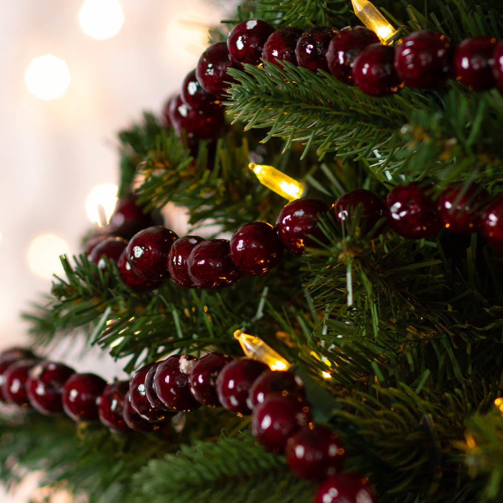 Dried Artificial Cranberry Garland