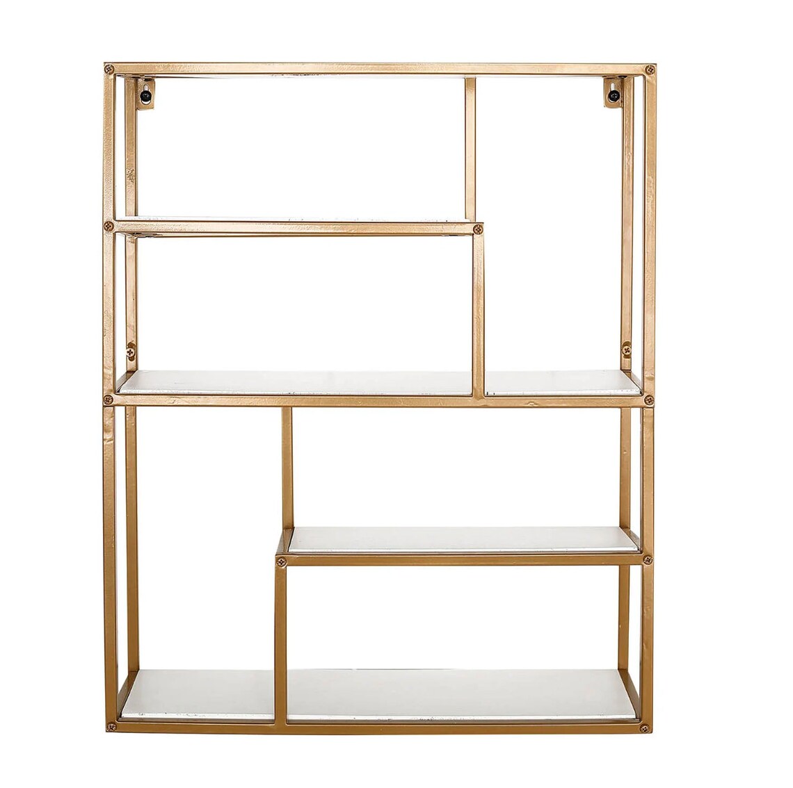 22" Gold Metal 4-Tier Dessert Shelf Display Rack Cake Stand