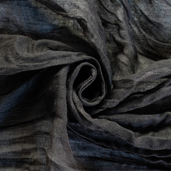 Set of 10 Cheesecloth Gauze Linen Napkin 20"x20" - Black