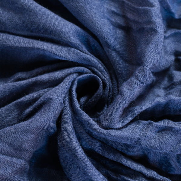 Set of 10 Cheesecloth Gauze Linen Napkin 20"x20" - Navy Blue