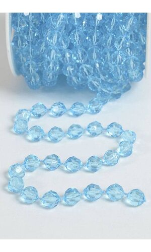 10YDS BEAD GARLAND ROLL TURQUOISE