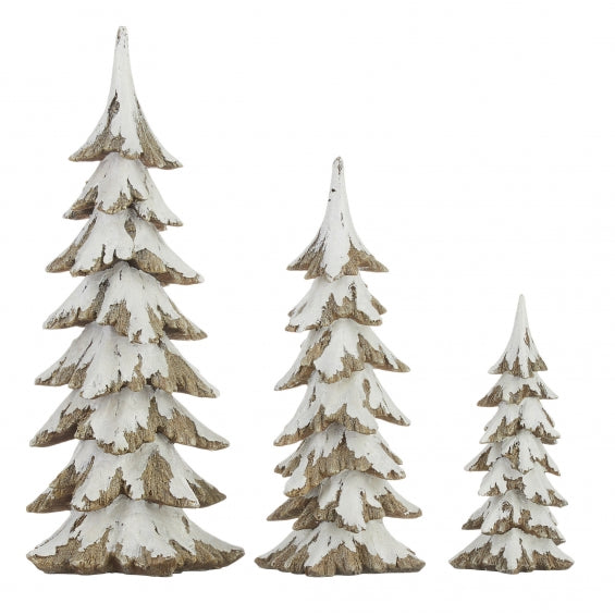 Snowy Trees Set of 3 - NEW