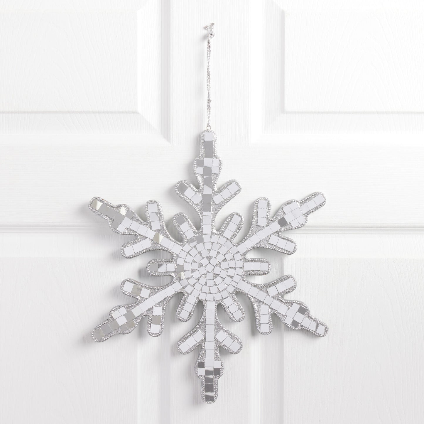 Disco Snowflake Hanging Decor