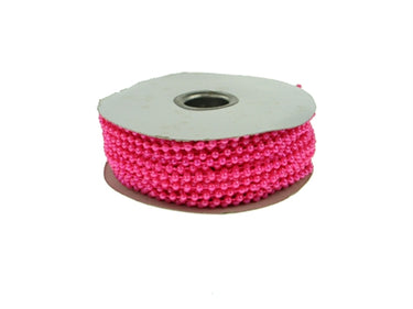 Fuchsia 3mm Round Beads (24 Yds)
