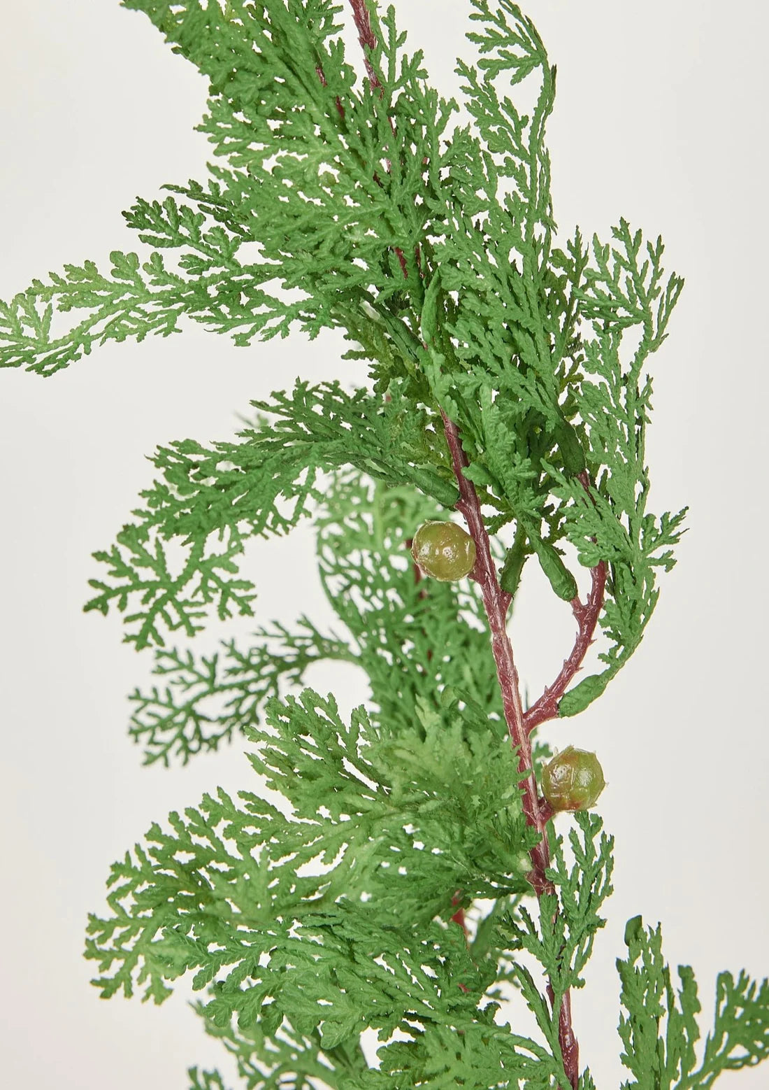 Fake Cedar Greenery Branch - 28"