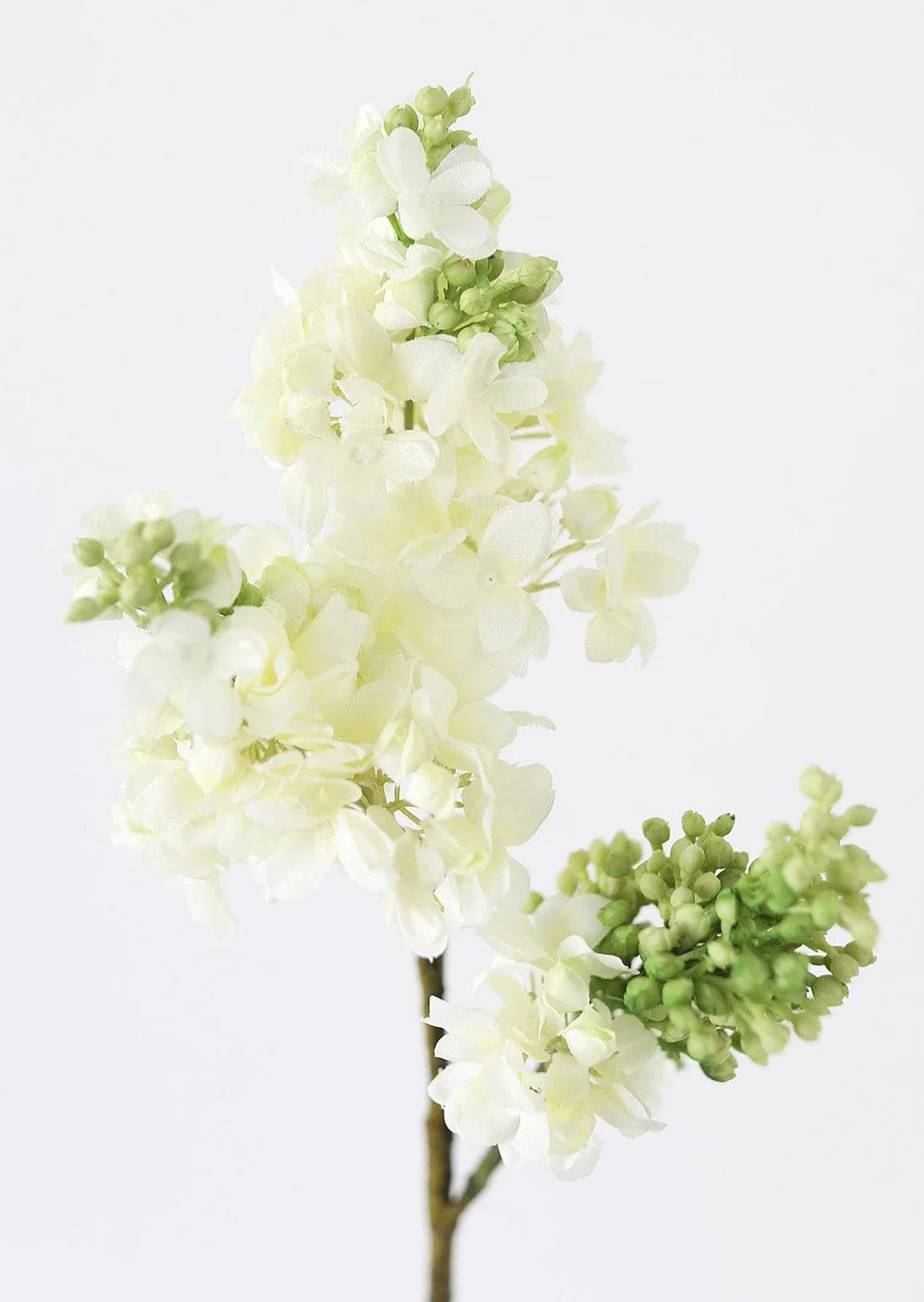 Fake Lilacs Flower in Cream - 25"