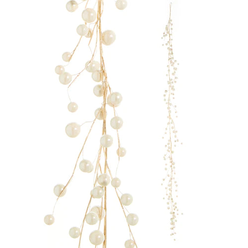 Charming Holiday 5' Pearl Garland