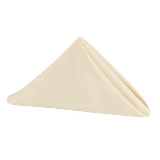 Set of 10 Polyester Napkin 20"x20" - Nude