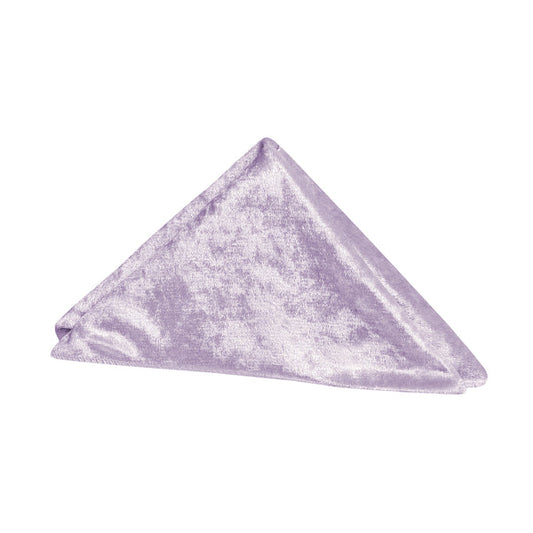 Set of 10 Velvet 20"x20" Linen Napkin - Wisteria