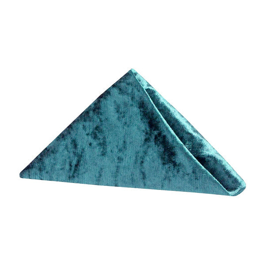 Set of 10 Velvet 20"x20" Linen Napkin - Dark Turquoise