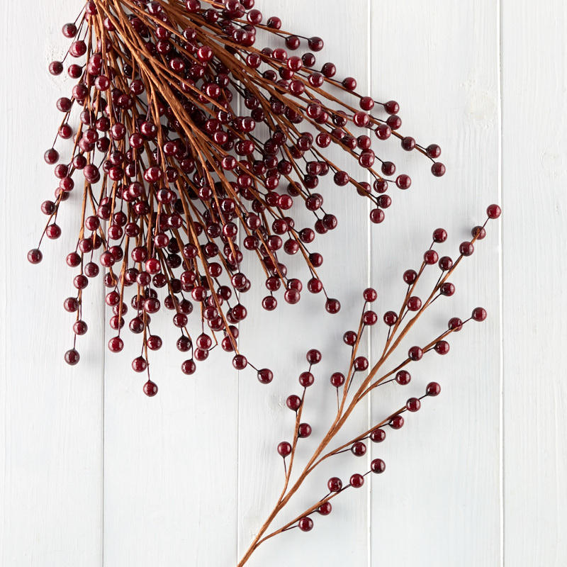Burgundy Berry Sprays (Package of 12 pieces)
