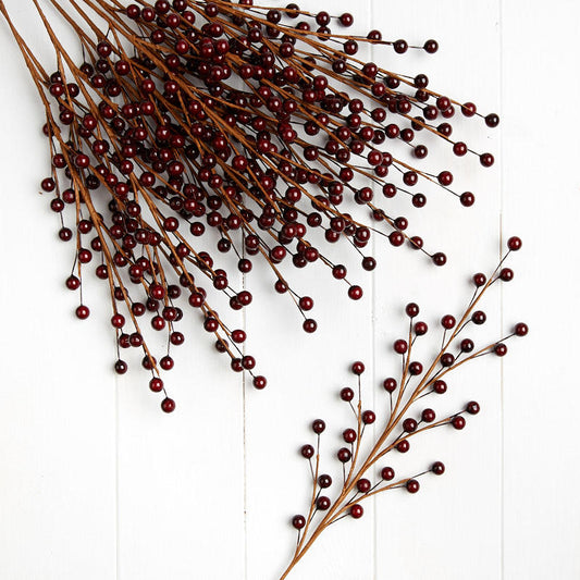 Burgundy Berry Sprays (Package of 12 pieces)