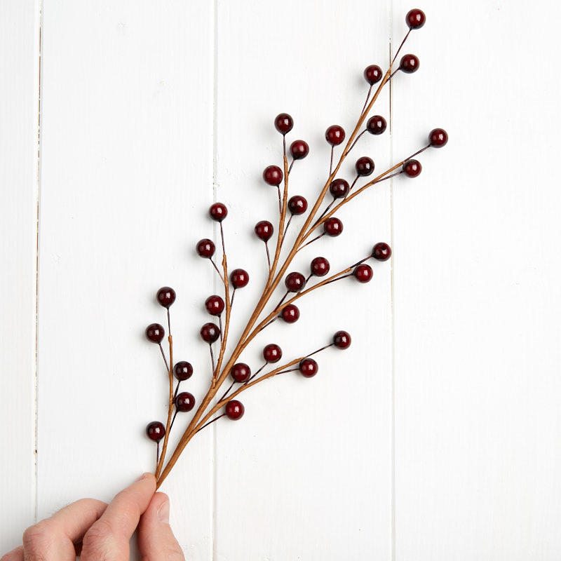 Burgundy Berry Sprays (Package of 12 pieces)