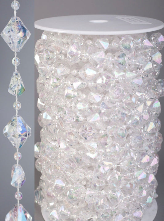 60 FT. Acrylic Crystal Garland