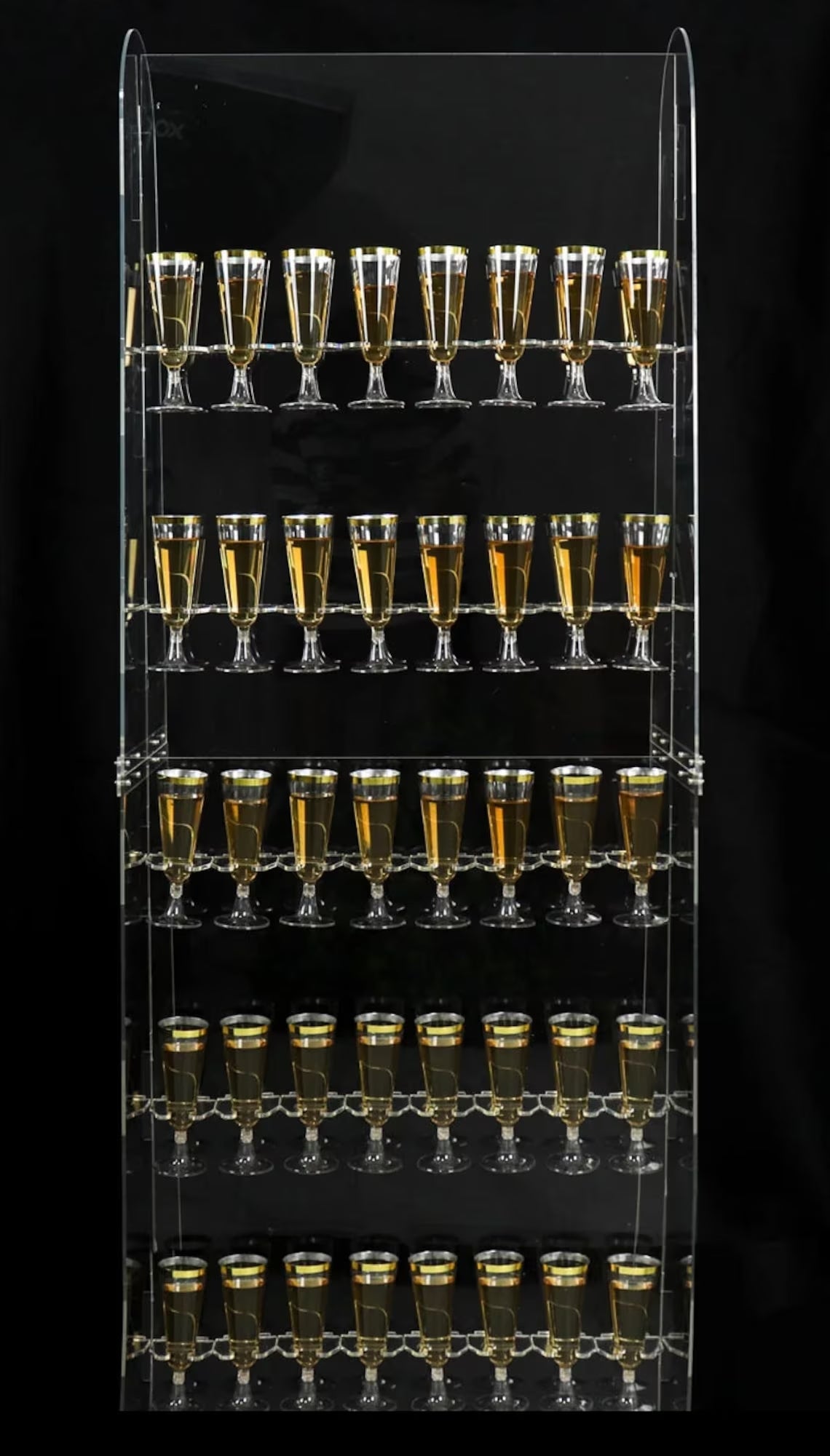 5 Tier DIY Champagne Glass Stand