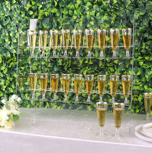 2 Tier Champagne Glass Stand