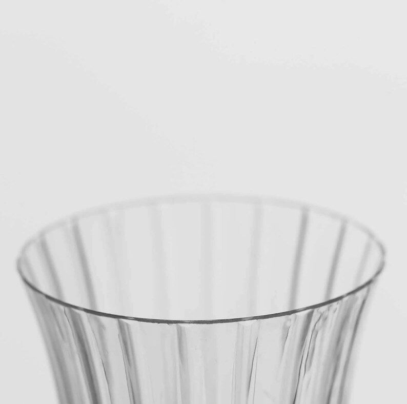 12 Plastic Champagne Flutes