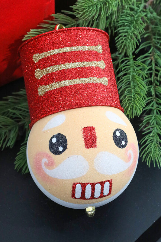 8.5” Holiday Nutcracker Red Ornament