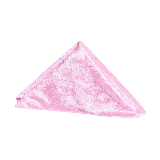 Set of 10 Velvet 20"x20" Linen Napkin - Pink