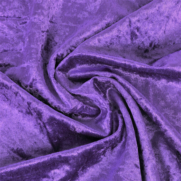 Velvet 120" Round Tablecloth - Purple