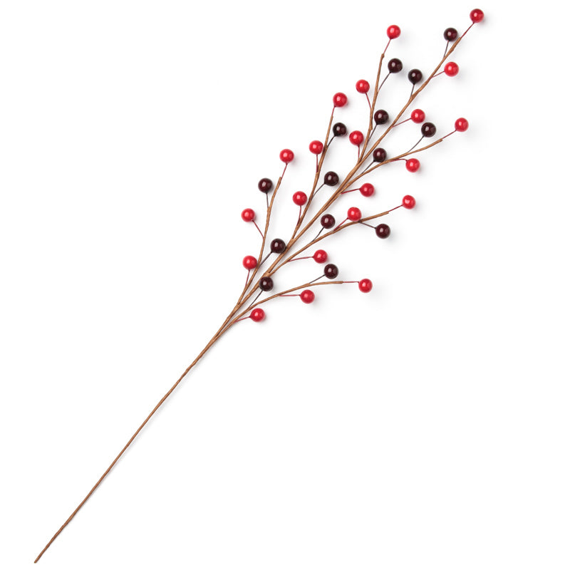 Red and Burgundy Artificial Berry Sprays (Package of 12 pieces)