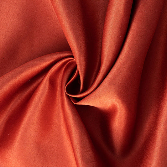 Set of 10 Satin Napkin 20"x20" - Rust