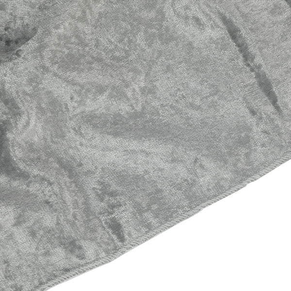 Velvet Table Runner - Silver