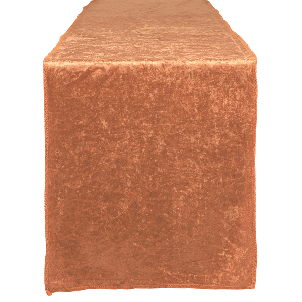 Velvet Table Runner - Terracotta