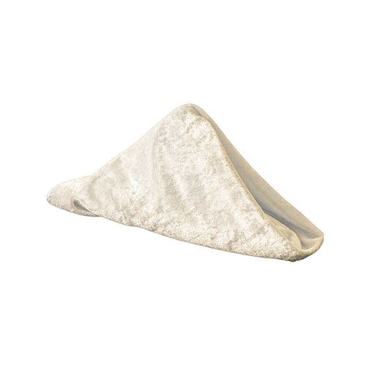 Set of 10 Velvet 20"x20" Linen Napkin - Ivory