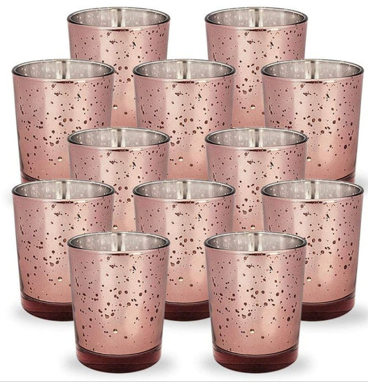 12 Wine Mercury Glass Votive Candle Holders Speckled Marsala Lighting Classic Reception Wedding Wholesale Burgundy Table Decor Free Ship